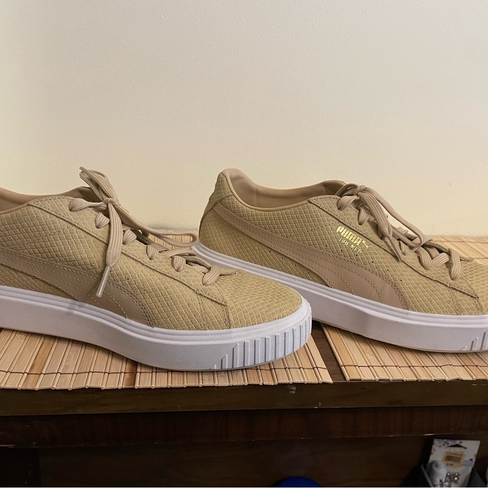 Puma rose gold sneakers